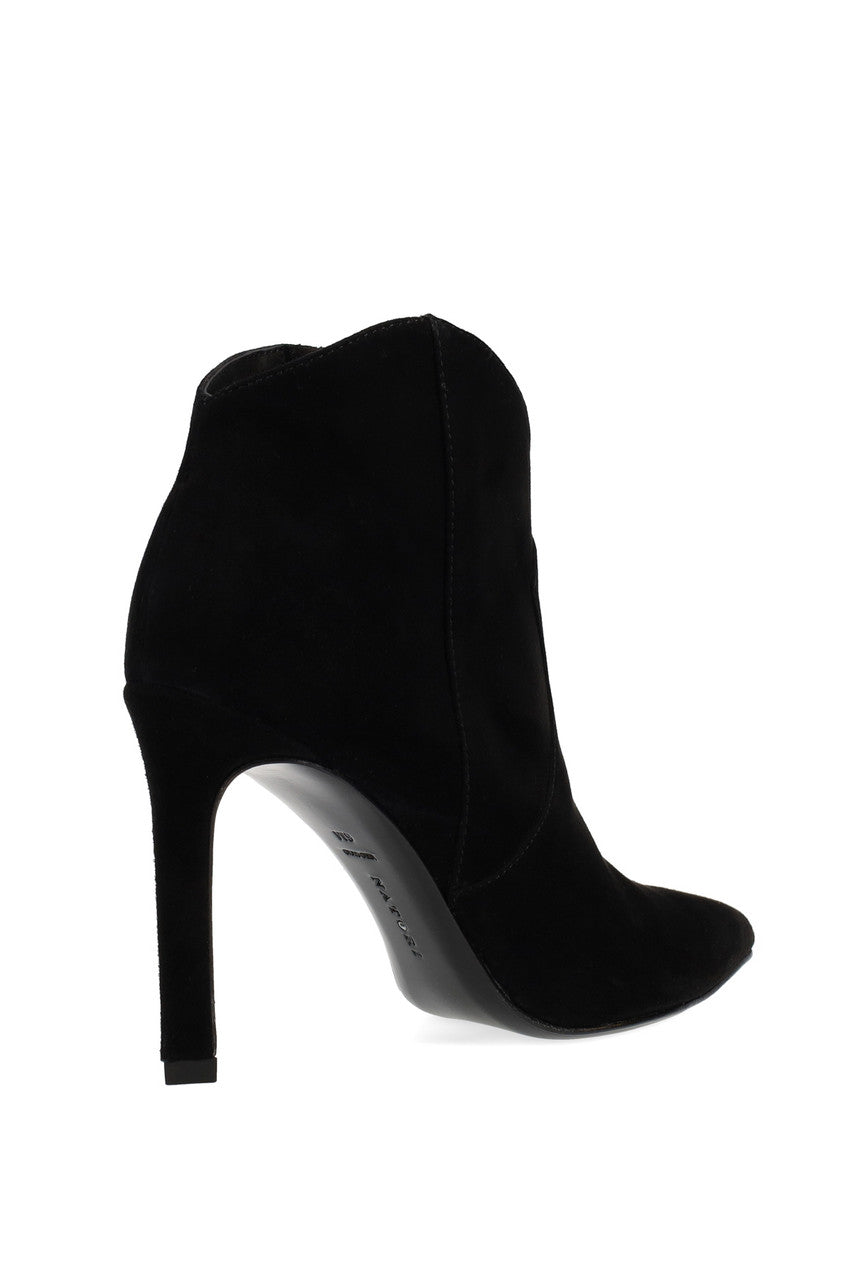Leiko Suede Heel Bootie