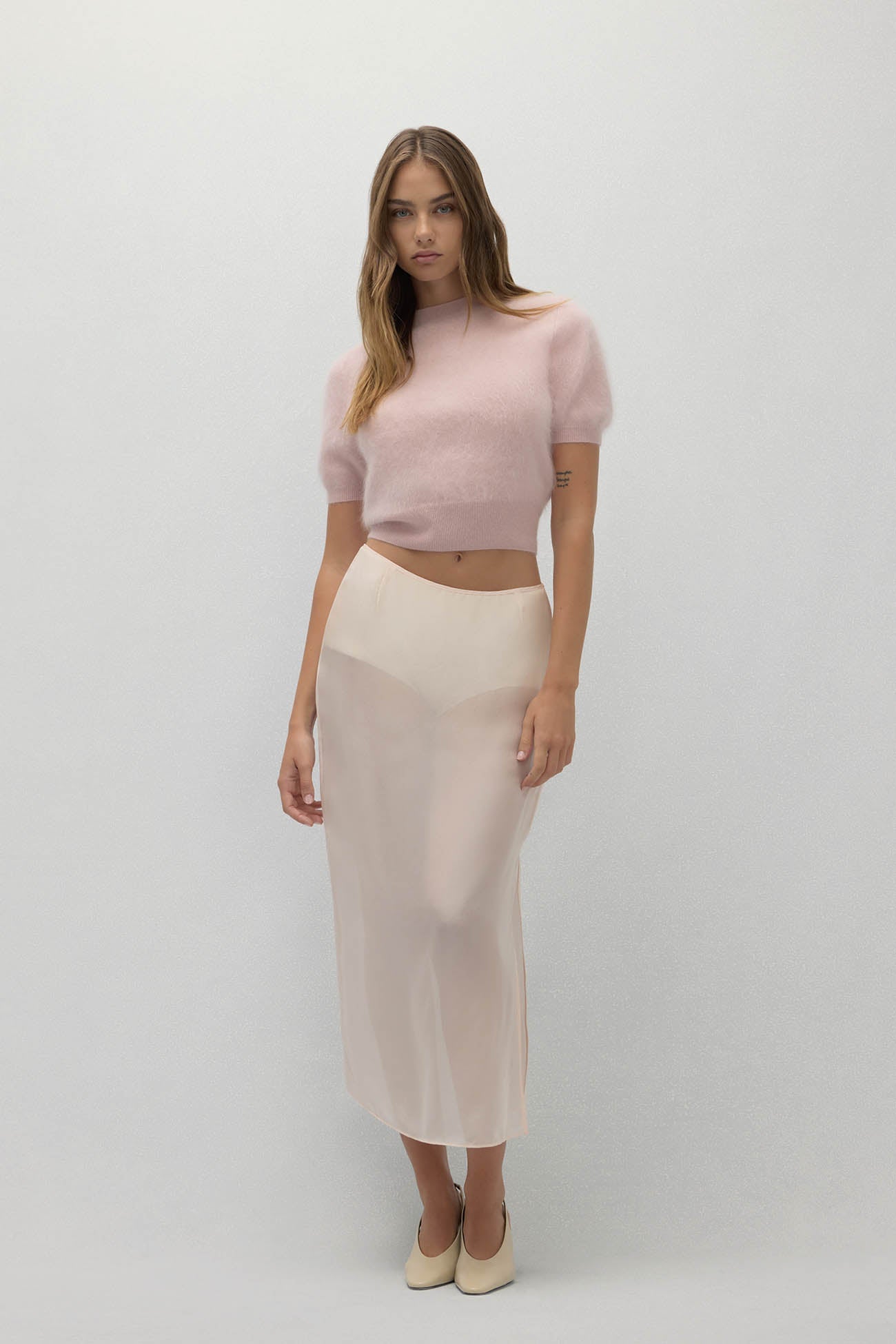 SHEENA BRUSHED CASHMERE SWEATER