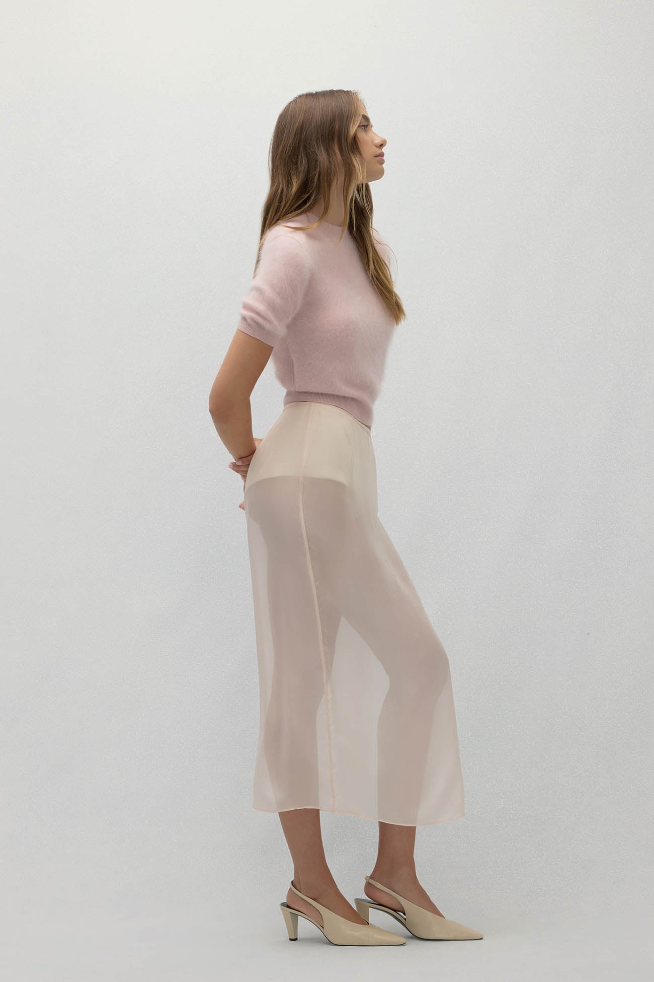 SHEENA BRUSHED CASHMERE SWEATER