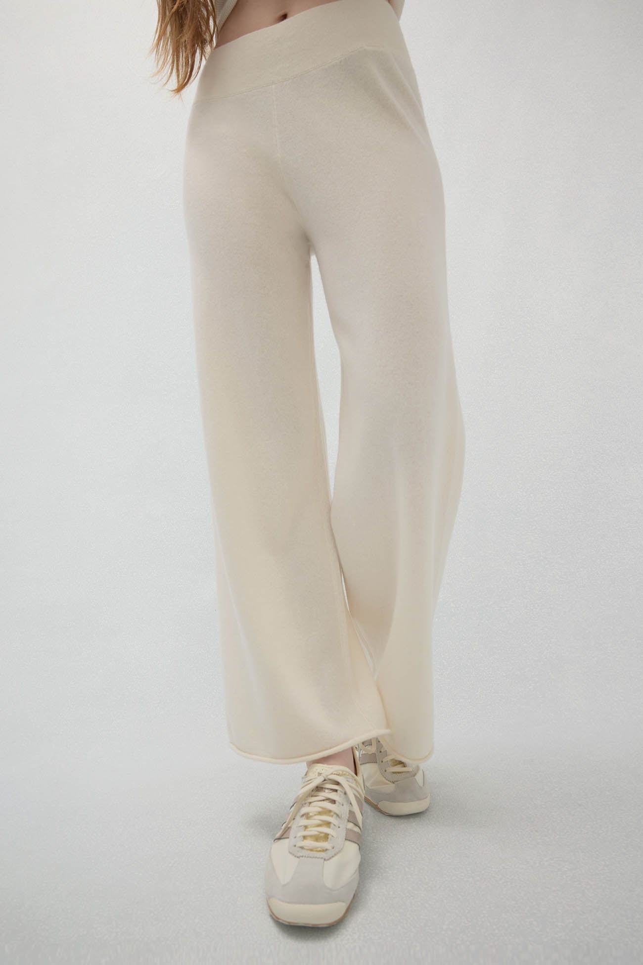 MARINA CROPPED CASHMERE PANT