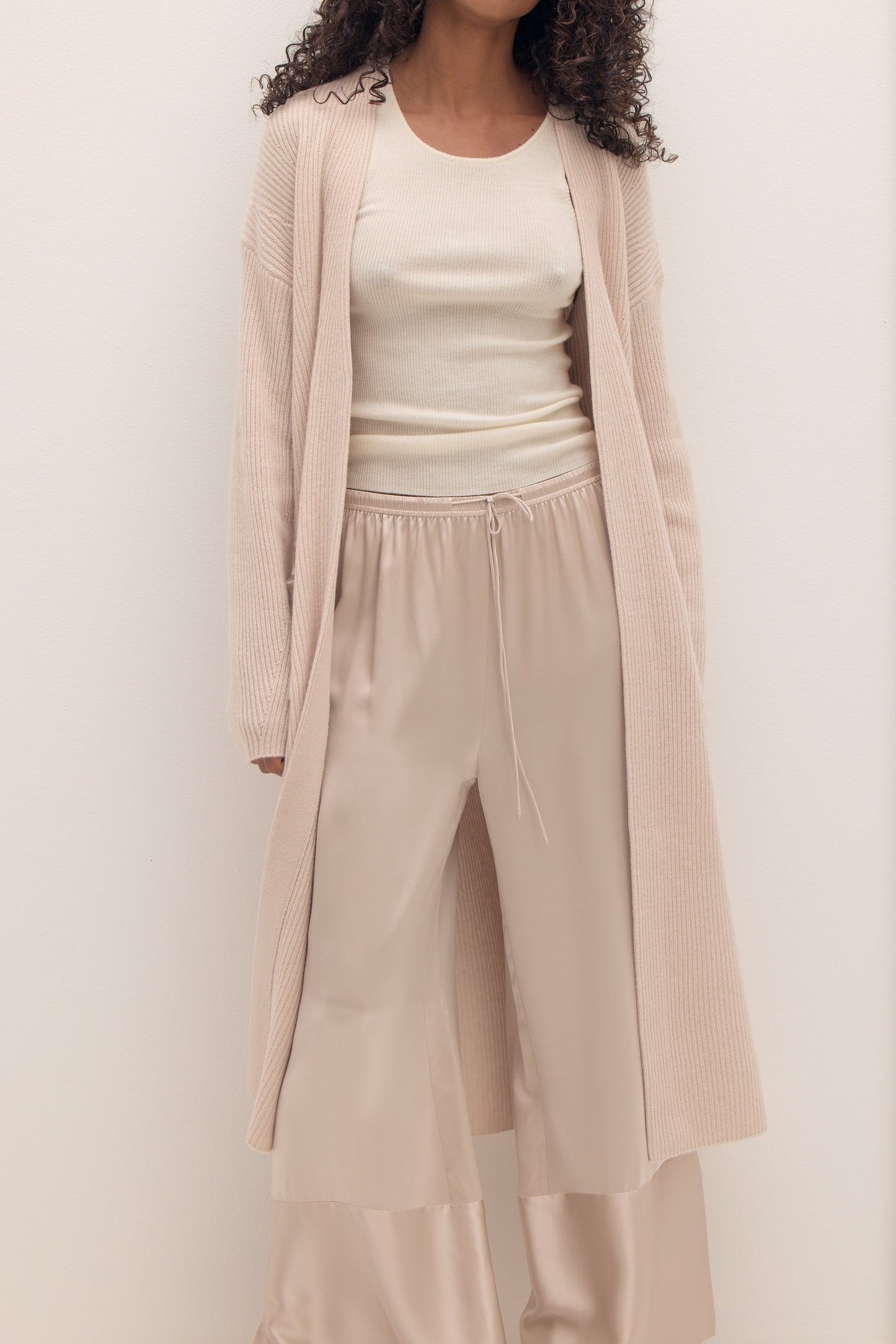 MOLLY SILK WIDE-LEG PANT