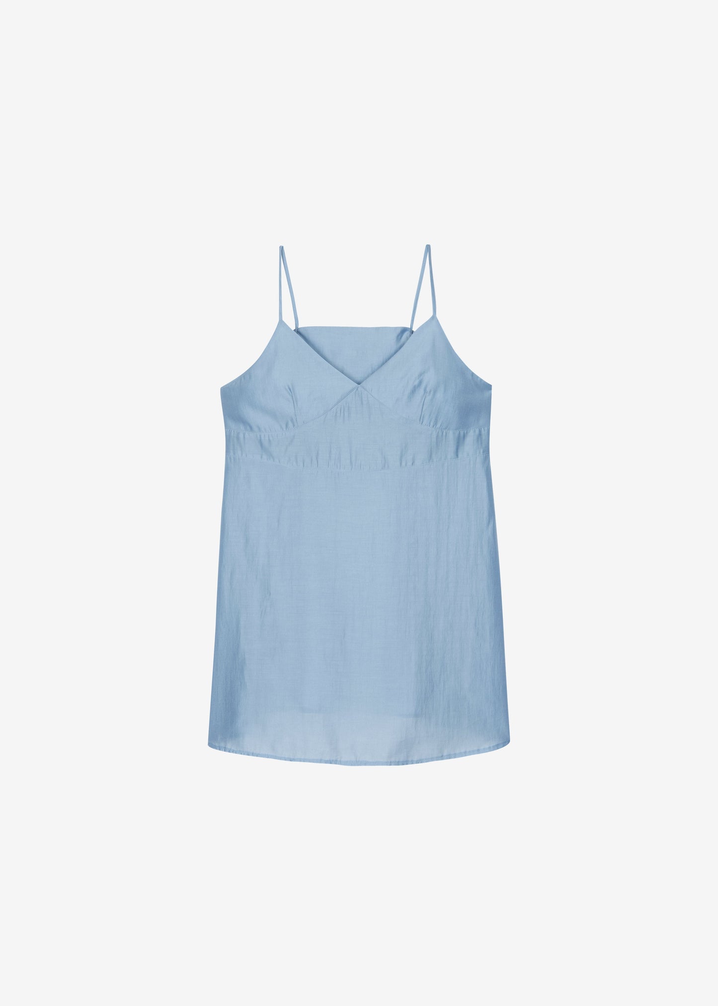 Noli Slip Mini Dress - Dusty Blue