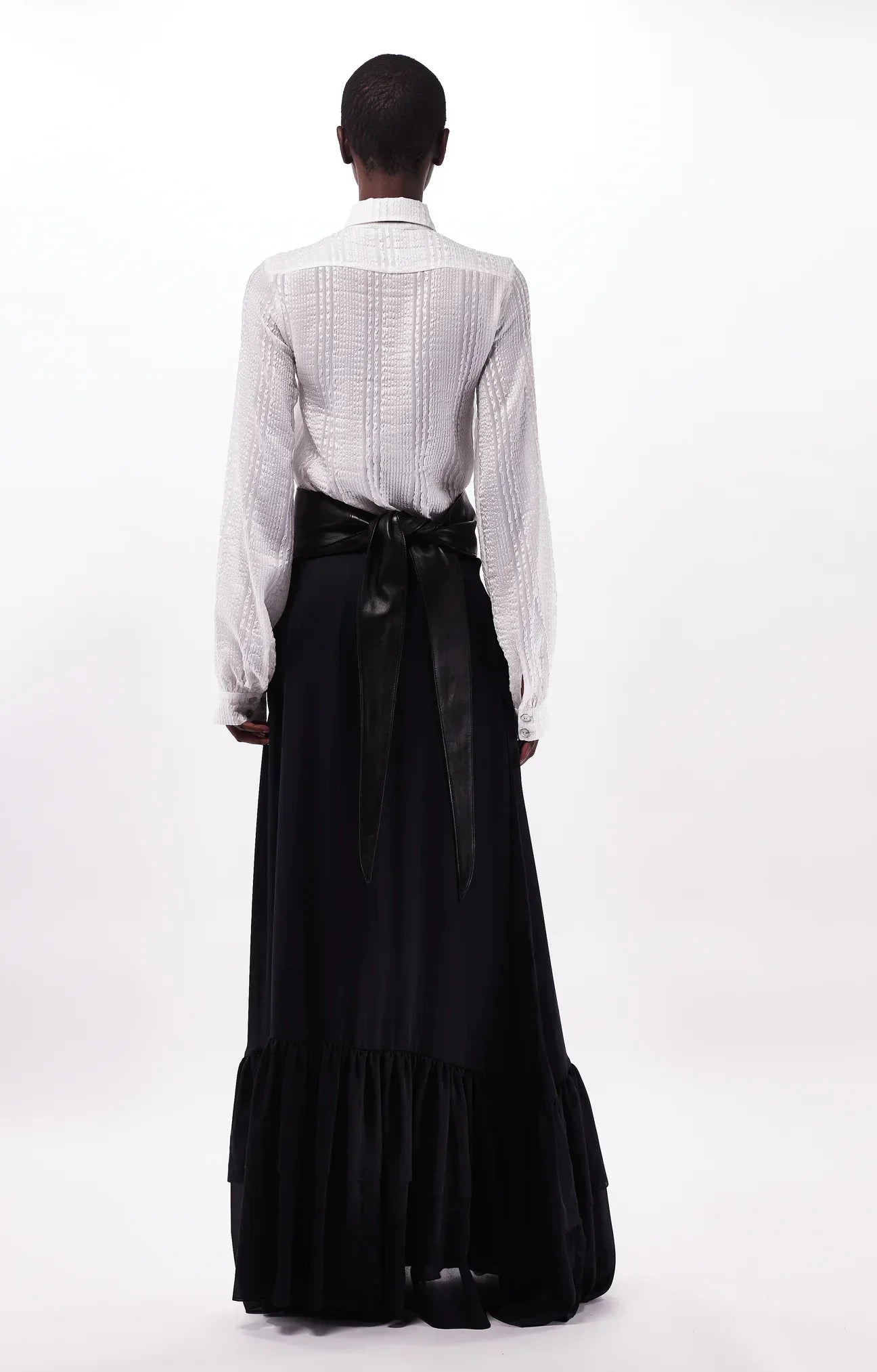Oud Bruna Shirt Gauffre White