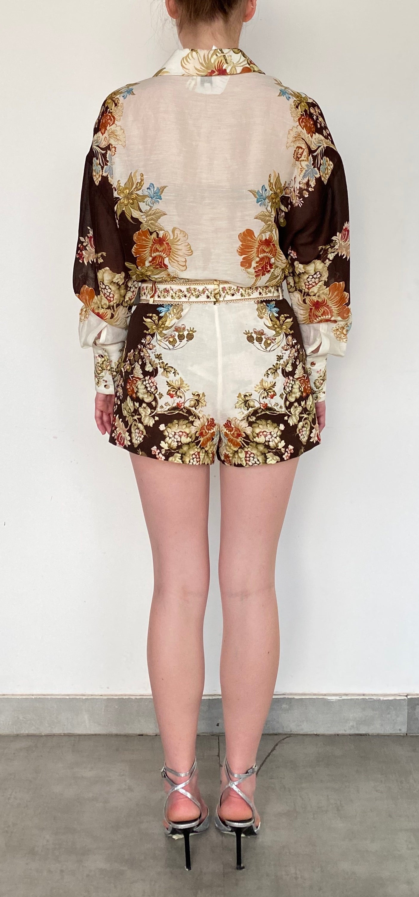 Hemant & Nandita Rohi Short with Belt