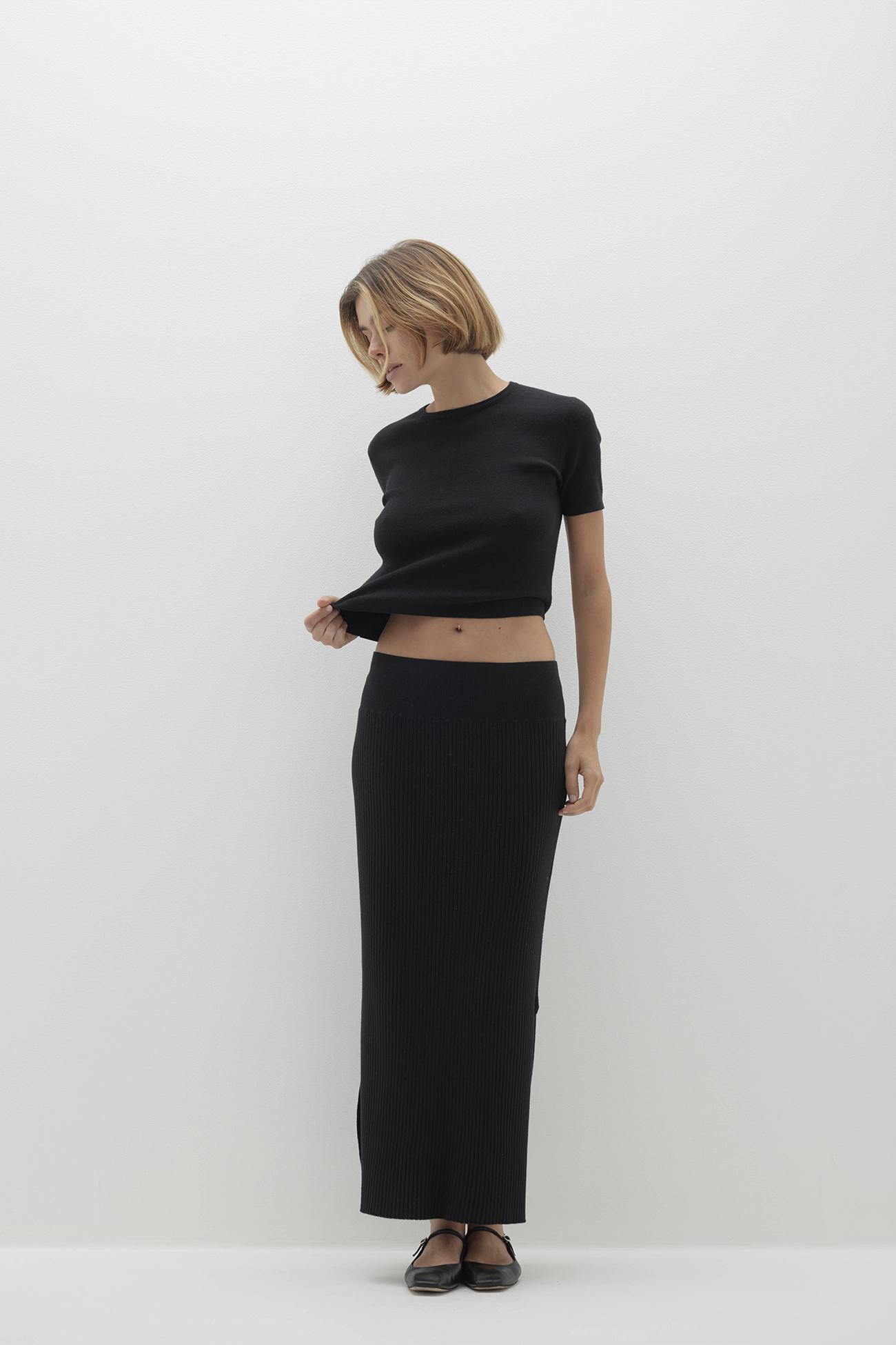AUBRIE MIDI SKIRT