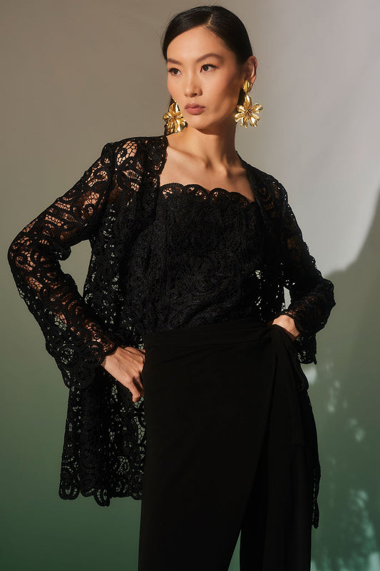 Raffia Lace Blazer