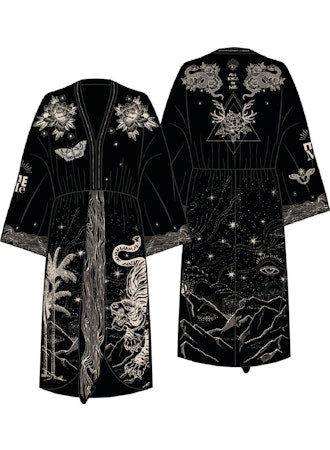 Sophia Black Magic Kimono Dress