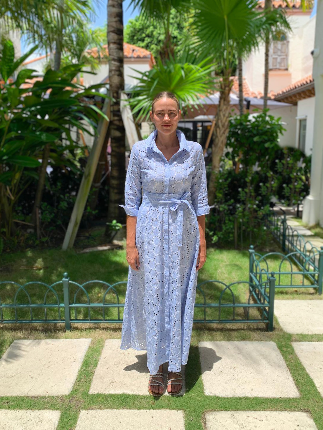 Shirt Dress Eyelet