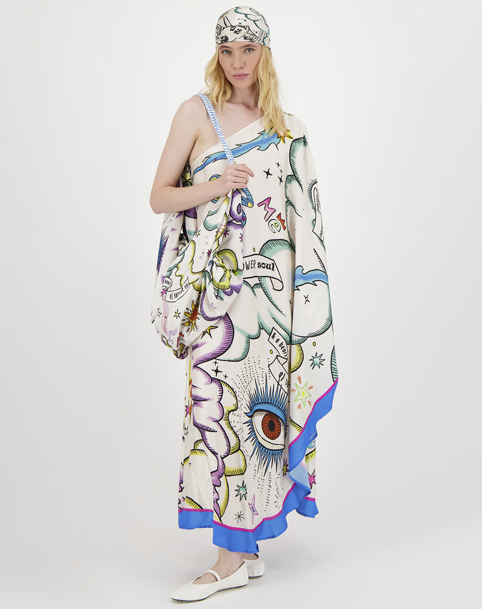 Me369 Sol One Shoulder Dress