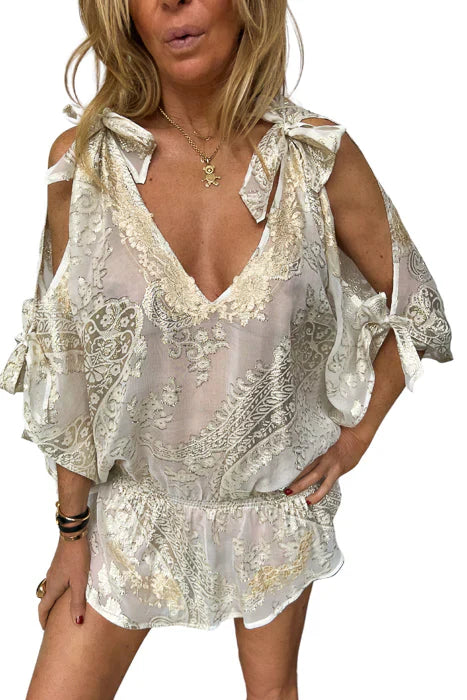 Vanita Rosa  Nanou Poncho Silk