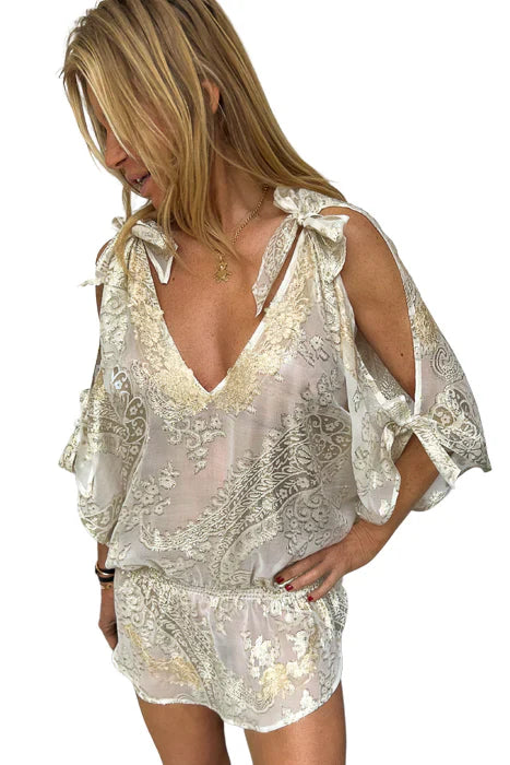 Vanita Rosa  Nanou Poncho Silk