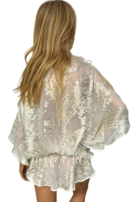 Vanita Rosa  Nanou Poncho Silk