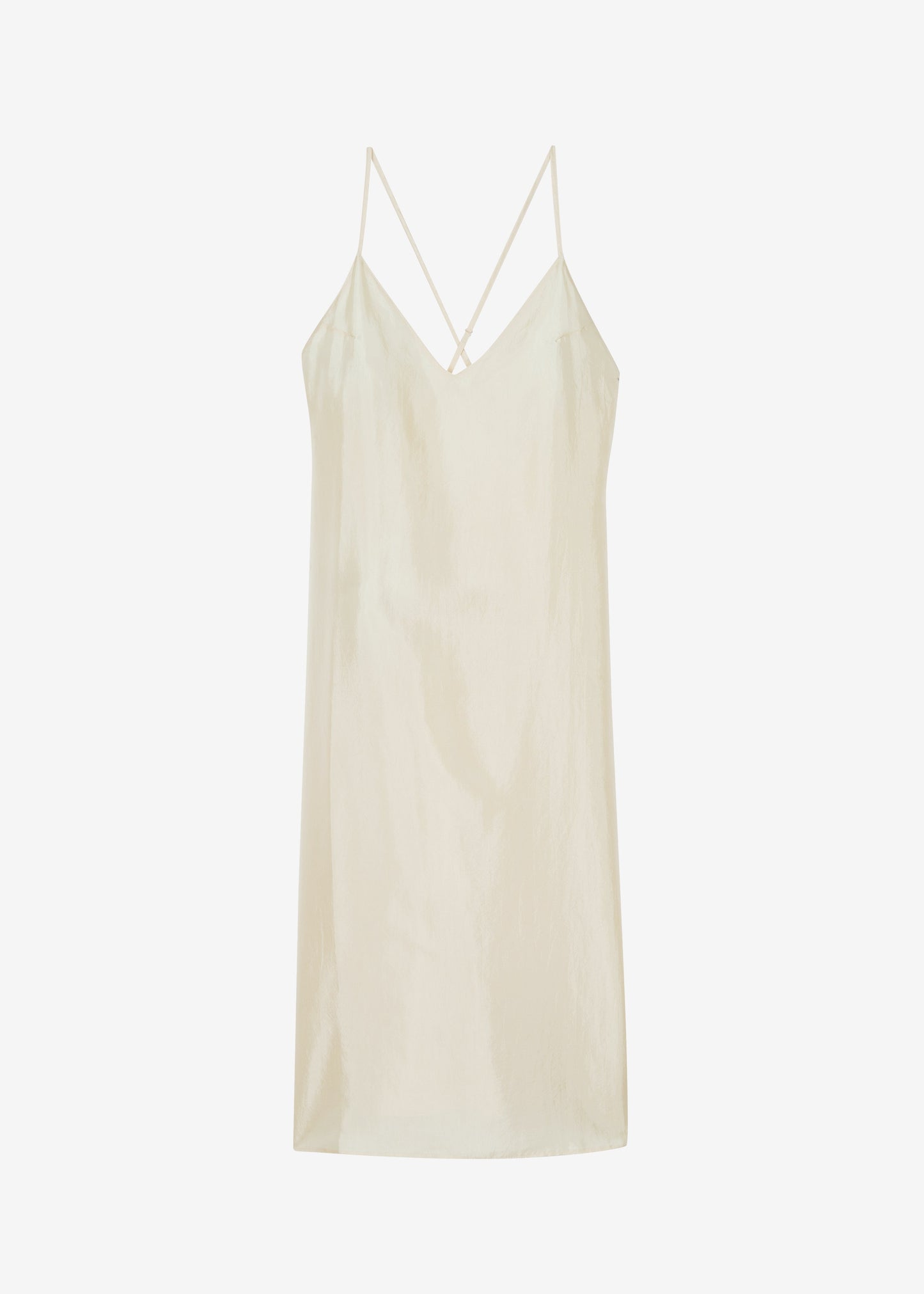 Vence Slip Dress - Pale Yellow