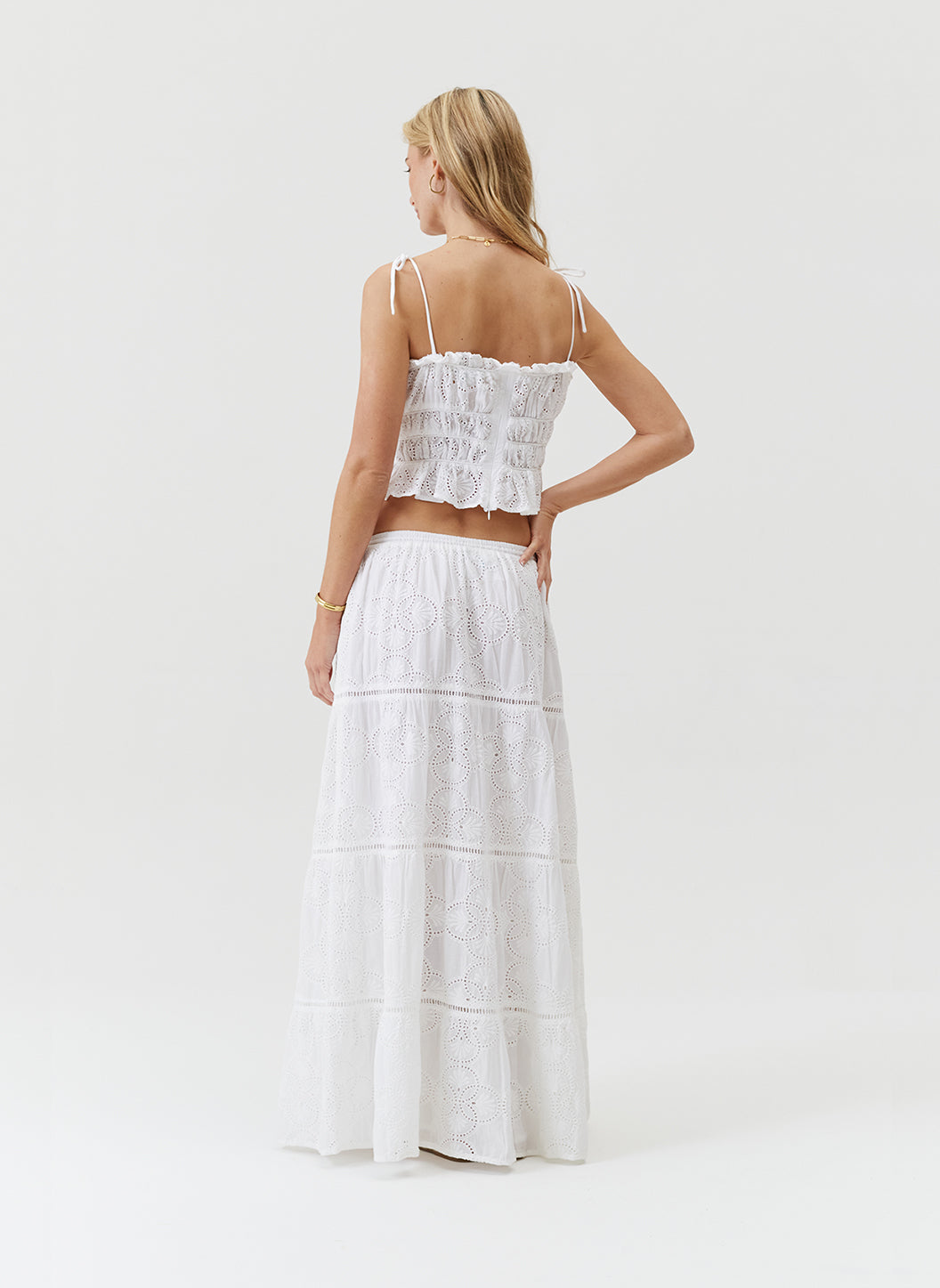 Melissa Cinzia White Skirt