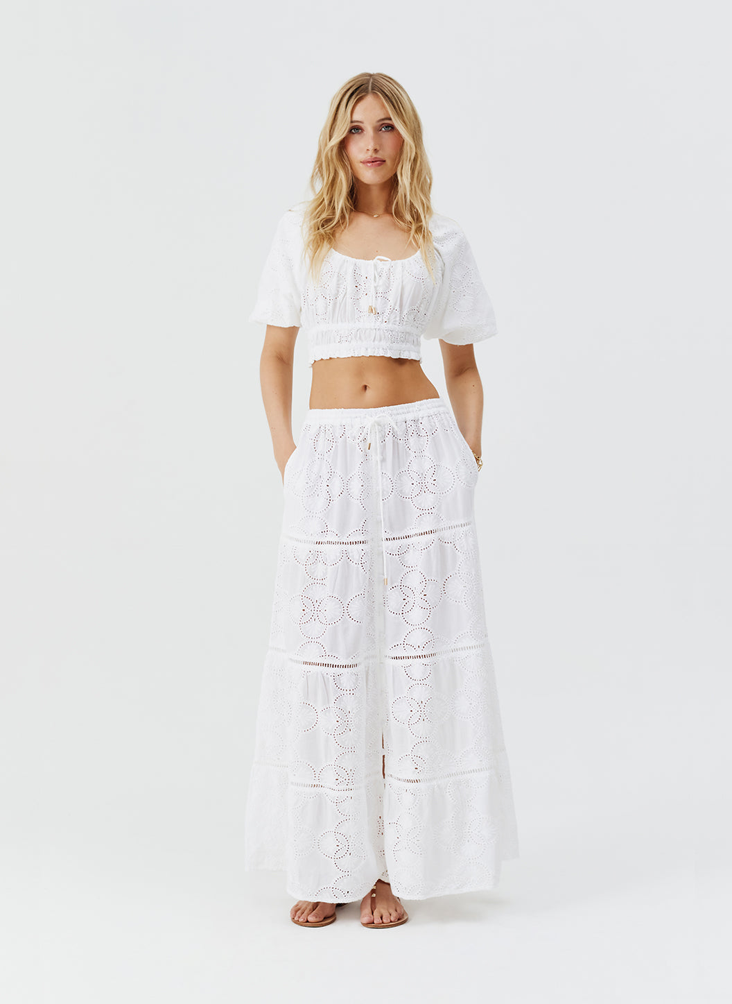 Melissa Cinzia White Skirt
