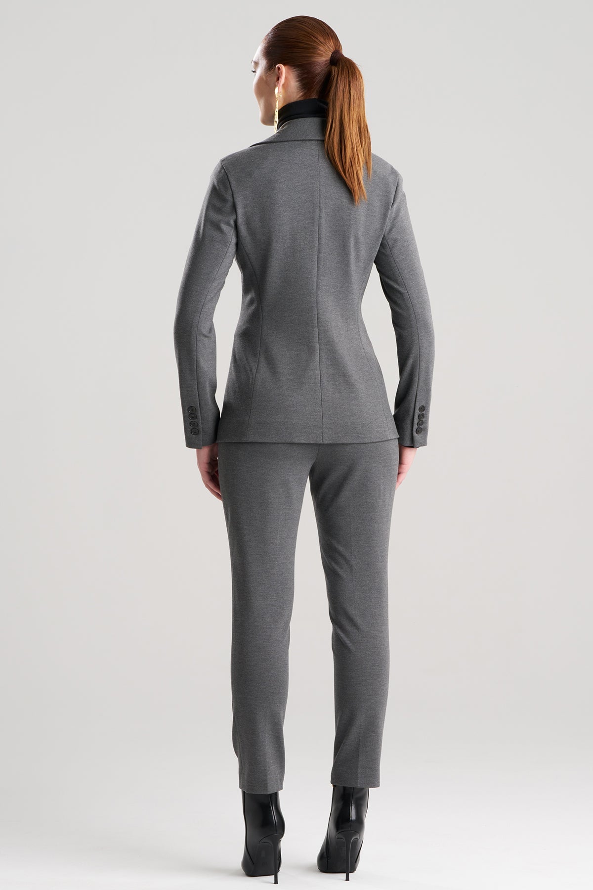 Compact Knit Cardigan Blazer