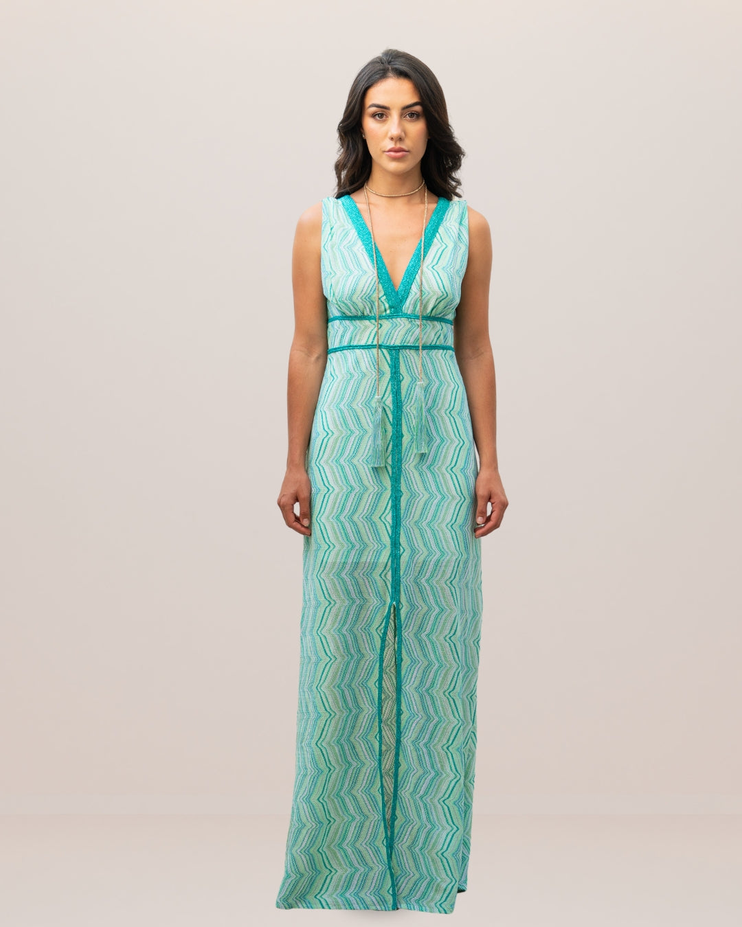 Pho Frozen Long Dress