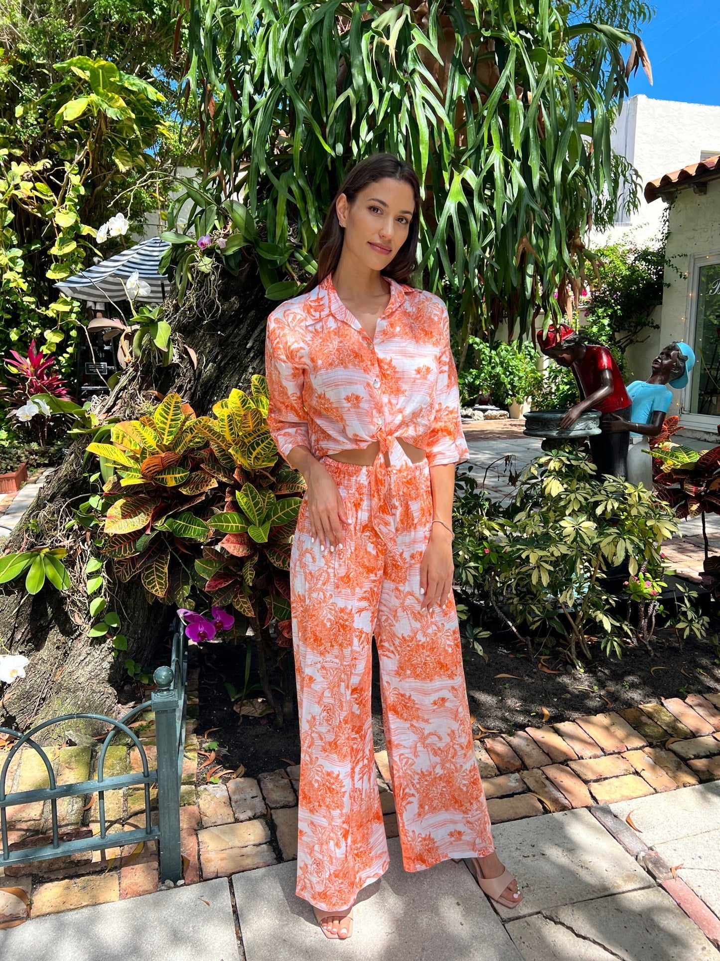Positano Tania Linen Shirt