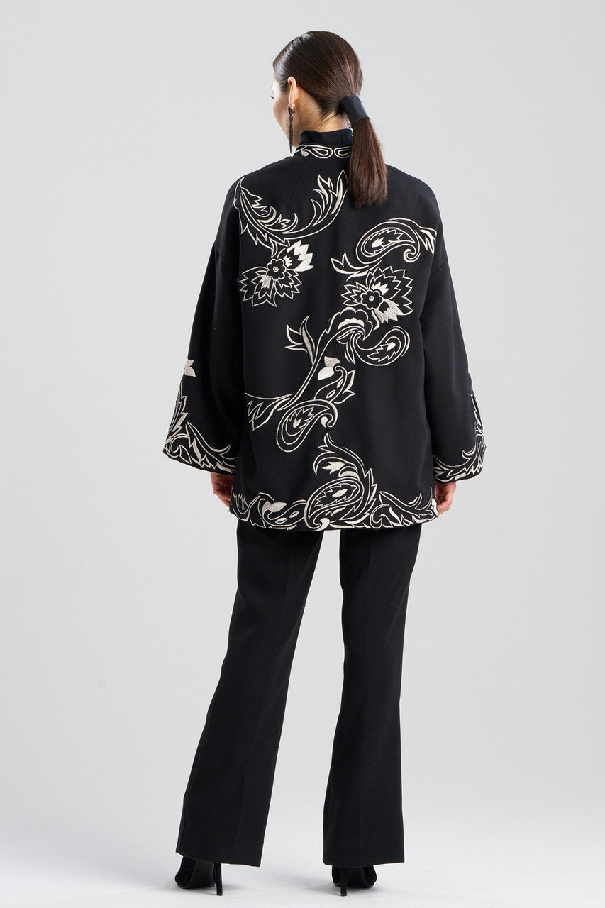 Felt Embroidered Coat