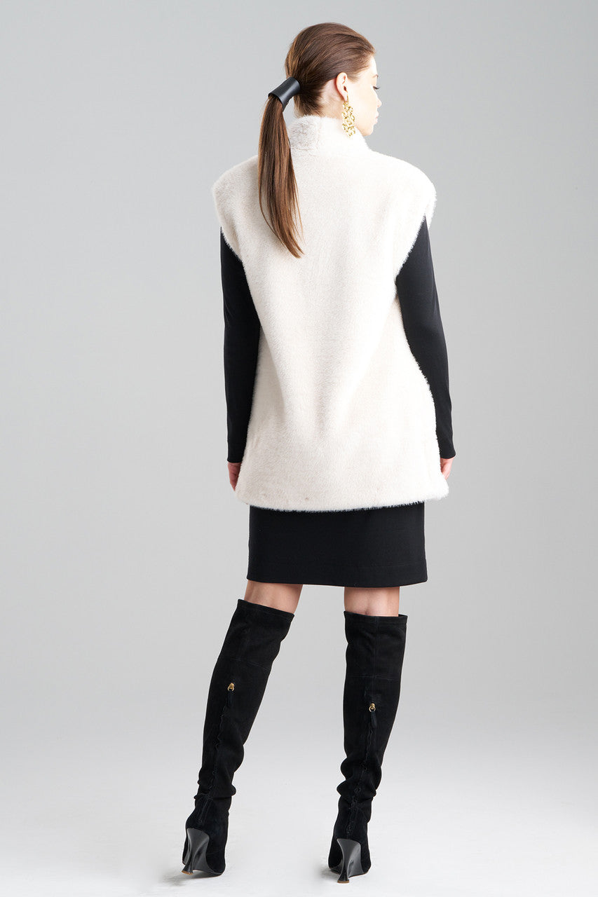 Faux Mink Vest