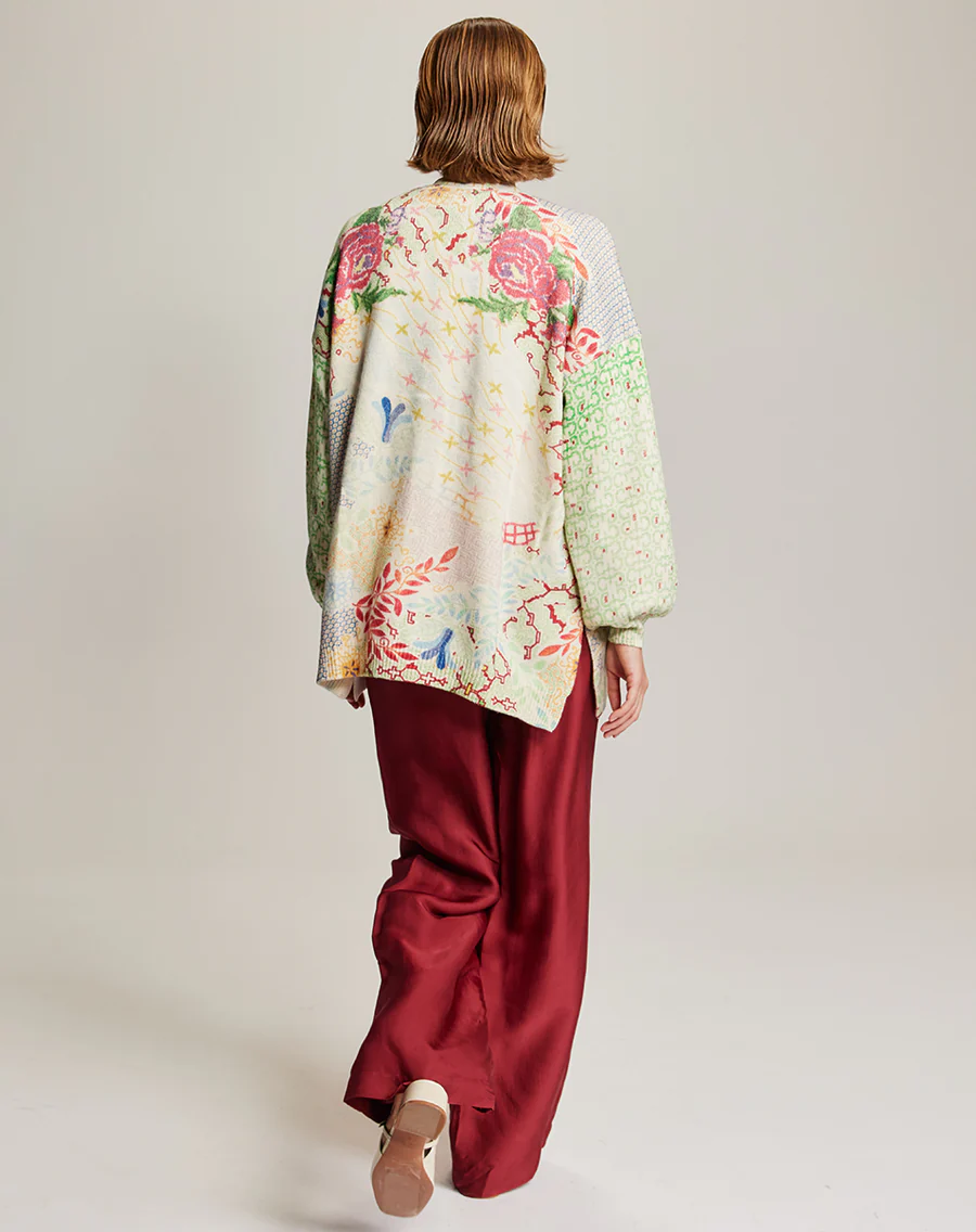 ME369 Liv Shipibo Printed Cardigan
