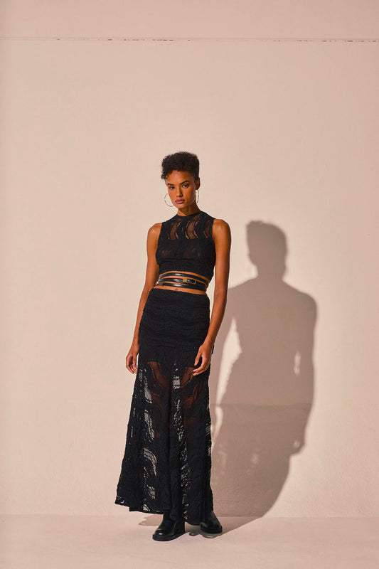 Charo Ruiz Long Skirt Glare