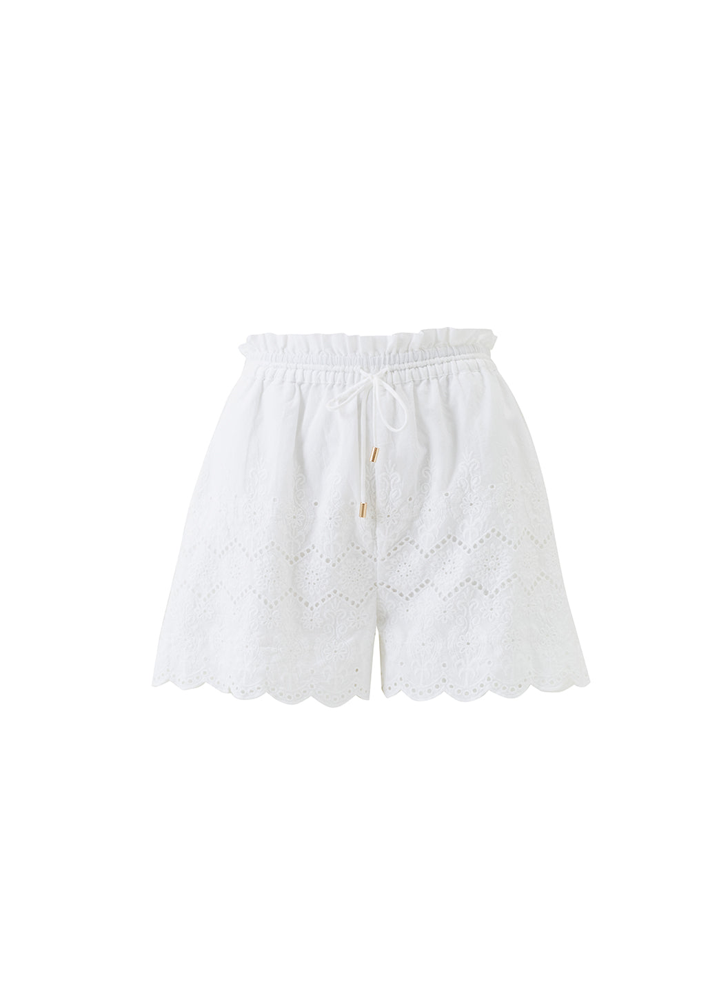 Melissa Indy White Shorts