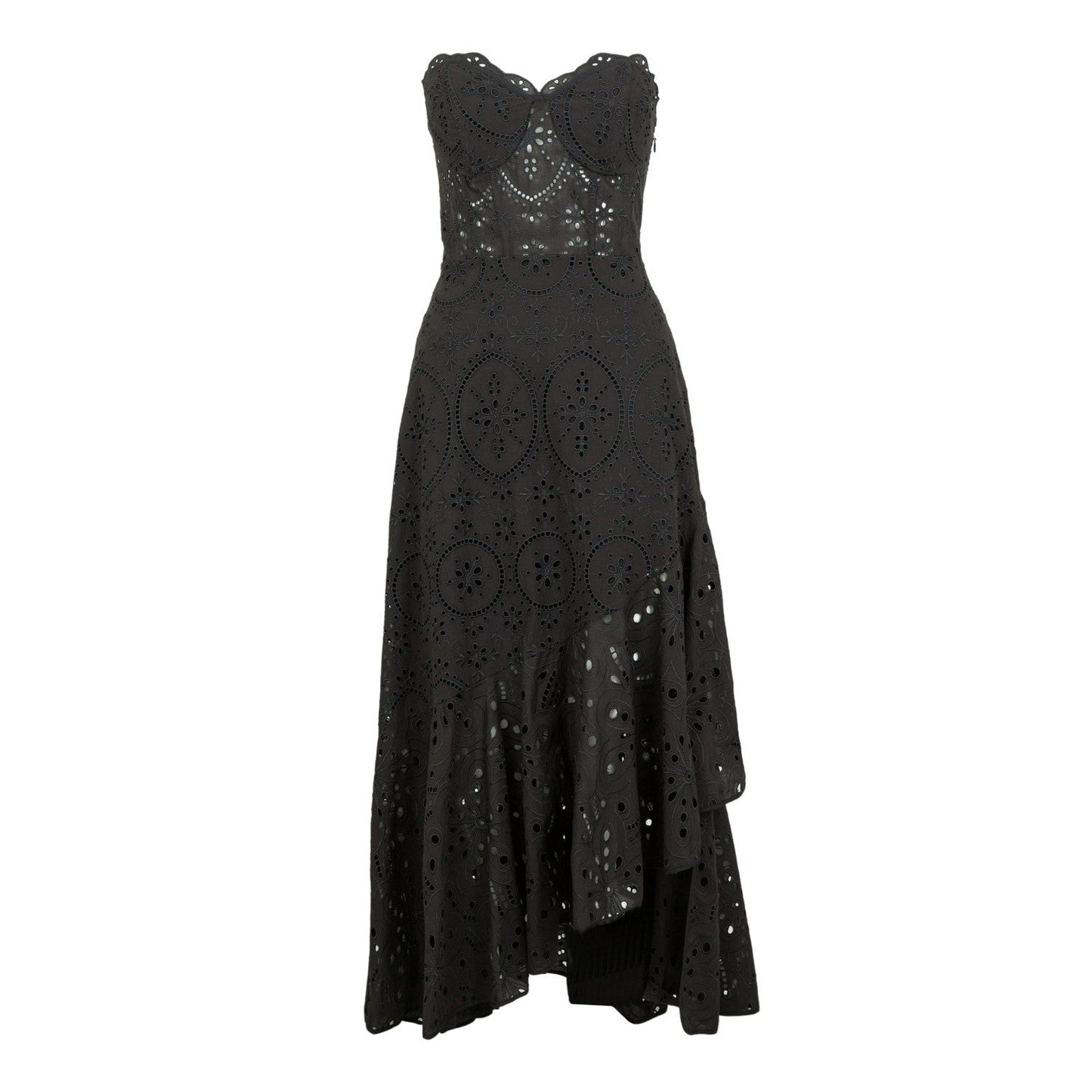Charo Ruiz Aurora Strapless Long Dress
