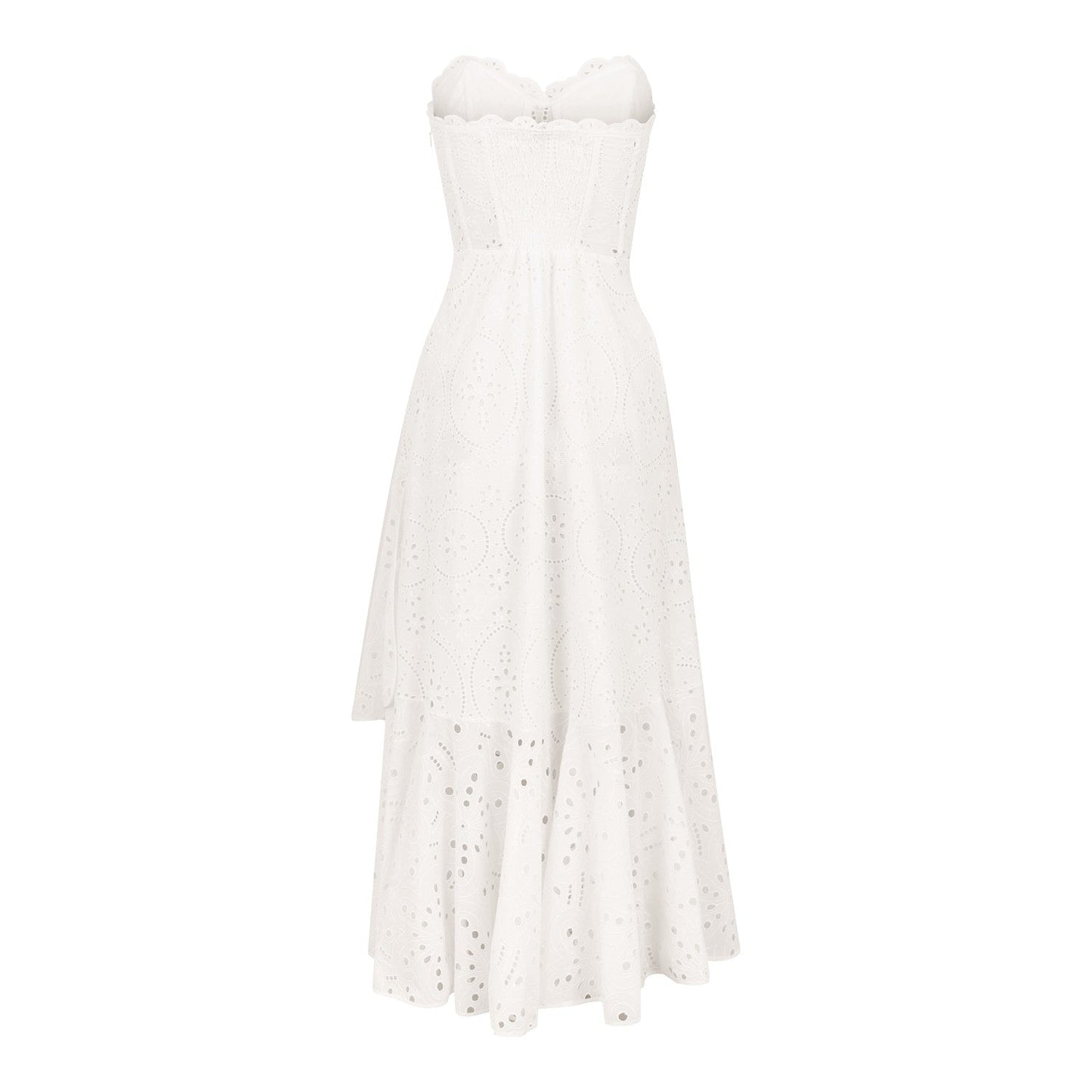 Charo Ruiz Aurora Strapless Long Dress
