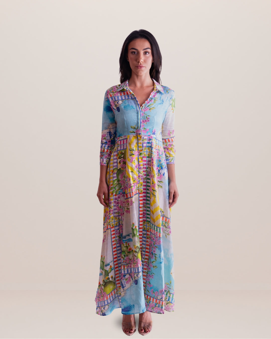 Shirt Dress New Style Linen