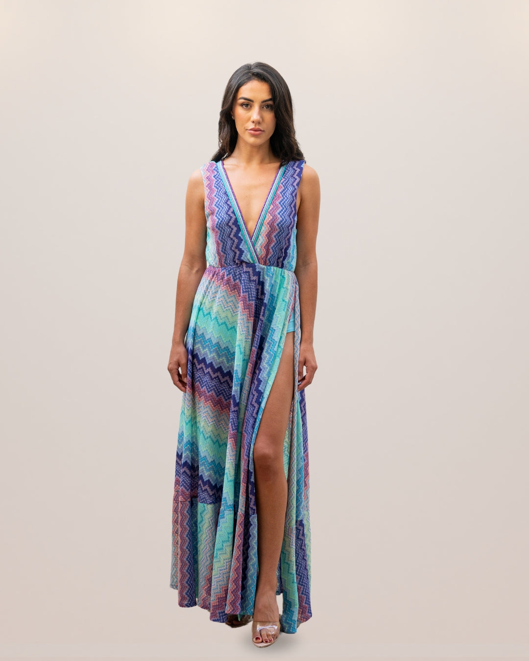 Mosaic Long Dress