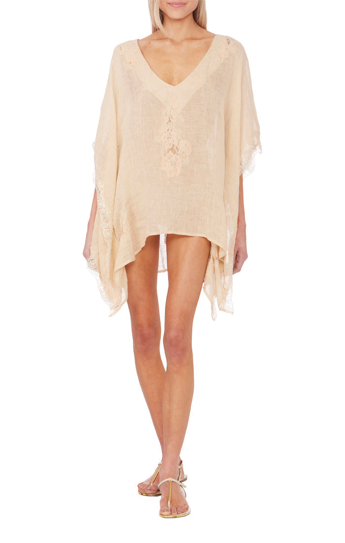 Giverny Short Kaftan Lace