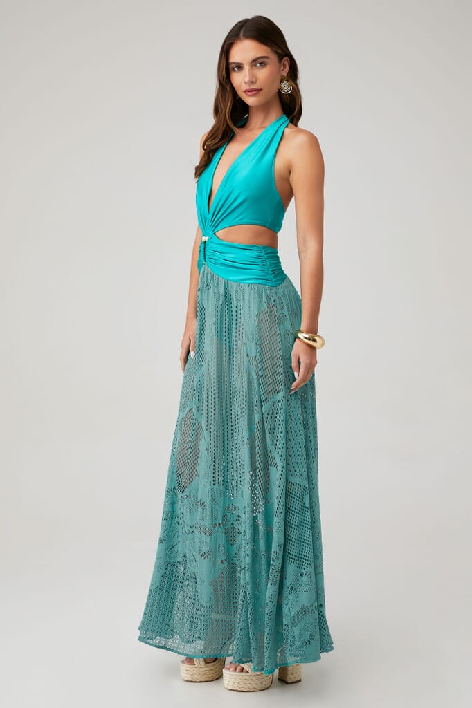 PatBo Cut-Out Beach Dress