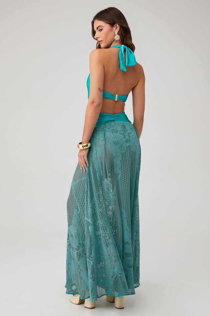 PatBo Cut-Out Beach Dress
